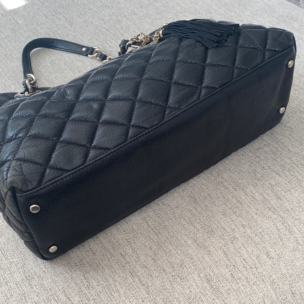 Kate Spade Quilted Black Leather Handbag - Picture 7 of 7
